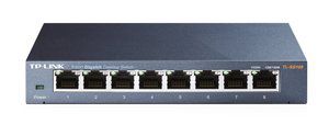 TP-LINK Desktop Switch TL-SG108 8 Θυρών, 10/100/1000Mbps, Ver. 4.0