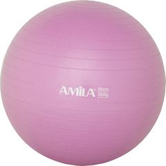 Μπάλα γυμναστικής AMILA GYMBALL 55cm Ροζ - 95827