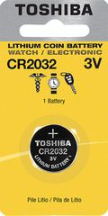 Toshiba Μπαταρία Λιθίου Ρολογιών CR2032 3V (1 τεμάχιο)