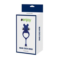 Bear cock ring with bullet 12 εκ-thumb-4