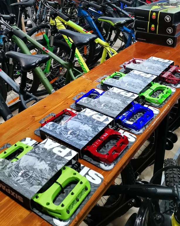 six pack racing pedals
