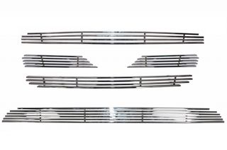 Κεντρική Μάσκα & Lower Grille για HYUNDAI Santa FE (2007-2009) Chrome