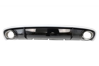 Πίσω Προφυλακτήρας Διαχύτης Diffuser & Exhaust Tips για AUDI A4 B8 B8.5 Limousine Avant Facelift (2012-2015) RS4 Design