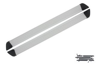 Σκαλοπάτια πλαϊνά Side Steps για Nissan X-Trail II (2007-2012)