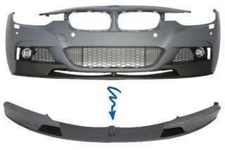 Μπροστινός Προφυλακτήρας Spoiler Splitter για BMW 3 Series F30 F31 (2011-up) M-Performance Carbon Film Coating