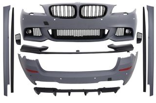 Body Kit με Κεντρικά Grilles Piano Black για BMW F11 5 Series Touring 2011-2013 M-Performance Design