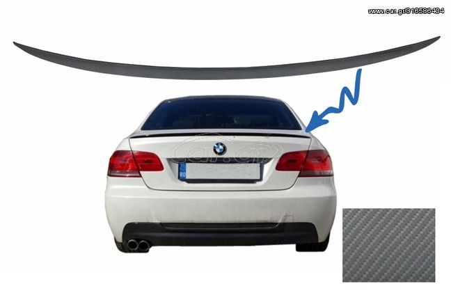 Πίσω Lid Spoiler για BMW 3 Series E92 E93 (2006-2012) Coupe Cabrio M3 Design Carbon Film