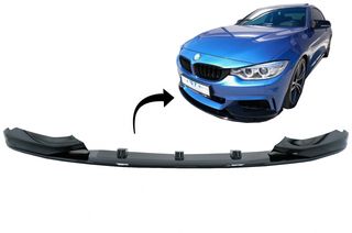 Μπροστινός Προφυλακτήρας Spoiler Lip για BMW 4 Series F32 F33 F36 Coupe Cabrio Grκαι Coupe (2013-03.2019) M-Performance Piano Black