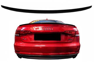 Πίσω Spoiler για Audi A4 B9 Sedan (2016-Up) Piano Black