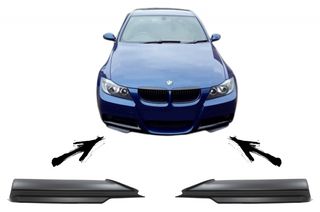 Μπροστινός Προφυλακτήρας Splitters Spoiler Lip για BMW 3 Series E90 E91 M-Tech (2005-2008)