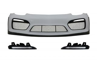 Μπροστινός Προφυλακτήρας με DRL LED για Porsche Cayman 981C & Boxster 981 (2012-2016) GT4 Design