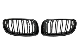 Μπροστινός Kidney Grilles για BMW 3 Series E92 E93 Coupe Convertible PreLCI (2006-2009) Double Stripe M-Package Sport Design