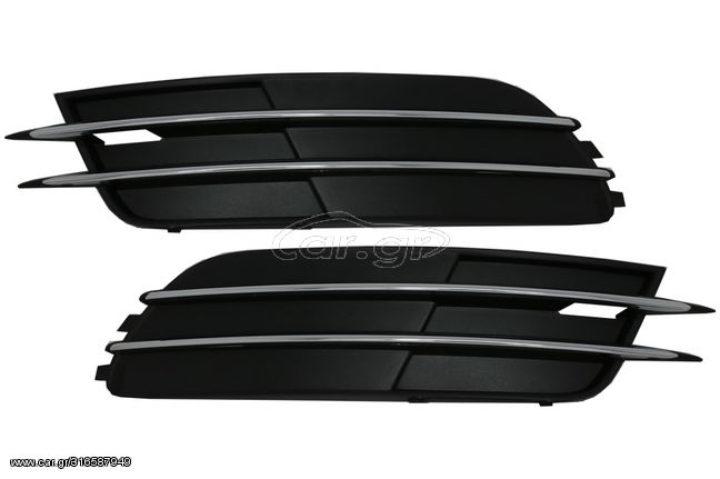 Προφυλακτήρας Lower Grille Covers Side Grilles για AUDI A6 C7 4G (2012-2015) χωρίς ACC