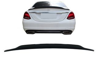 Πίσω Spoiler Wing για Mercedes C-Class W205 (2014-2020) Dynamic Sport Design Piano Black