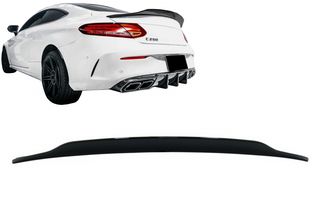 Πίσω Spoiler για Mercedes C-Class C205 Coupe (2014-2019) Dynamic Sport Design Piano Black