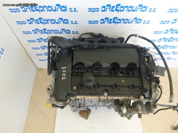 PEUGEOT 508 5F02 1.6 THP TURBO EP6CDT ΚΙΝΗΤΗΡΑΣ ΜΟΤΕΡ ΜΗΧΑΝΗ