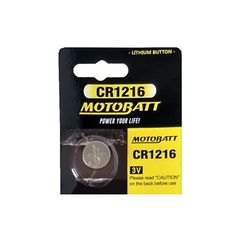 Μπαταρία λιθίου CR1216 Motobatt 1τμχ