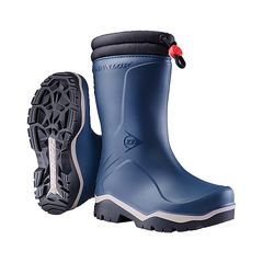 Μπότες παιδικές γόνατος με γούνα DUNLOP Kids Blizzard Blue αδιάβροχη & αντοχή στους -15C Νο.29-35 ( 035 )
