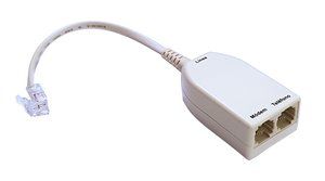 POWERTECH ADSL Splitter με φίλτρο ADSL-05, μπεζ