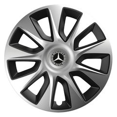 Τάσια Stratos Silver/Black 13" με σήμα Mercedes Benz 4τμχ