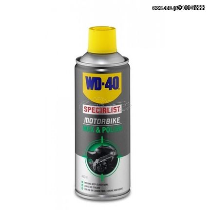 WD-40 Specialist Motorbike Wax & Polish 400ml για Γυάλισμα και Κέρωμα