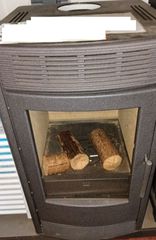 Ιταλική τζακοσόμπα ξύλου EDILKAMIN 8,5KW