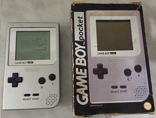 Game Boy pocket ΣΤΟ ΚΟΥΤΙ ΤΟΥ, κομπλε, αριστη κατασταση, για συλλεκτη