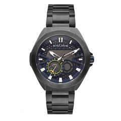 POLICE RANGER II, Men's Watch, Grey Stainless Steel Bracelet PEWJH2110303