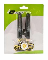 ΦΛΑΣ ΜΟΤΟΣΥΚΛΕΤΩΝ MINI LED/T1040 ΜΑΥΡΑ-ΚΑΘ. (ΔΙΑΔΟΧΙΚΟΣ ΦΩΤ.) UNIVERSAL