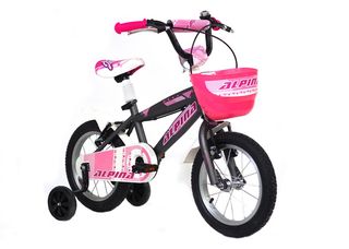 Alpina '21 Ποδήλατο παιδικό  beleno Girls 16" 2021 ΓΚΡΙ