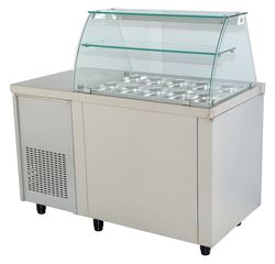 ΨΥΓΕΙΟ ΒΙΤΡΙΝΑ ΣΑΛΑΤΩΝ 135Χ70Χ130 ΕΚ.