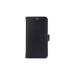 Radicover - Radiationprotected Mobilewallet Leather iPhone 12 Mini Exclusive 2in1 Magnetcover - Black / Electronics