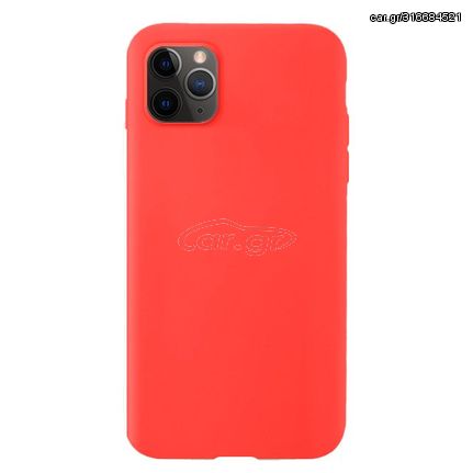 Silicone Case Soft Flexible Rubber Cover for iPhone 11 Pro red