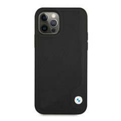 BMW Leather Deboss Case for iPhone 12 Pro Max - Black-thumb-2