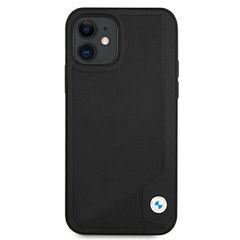 BMW Leather Deboss case for iPhone 12 mini - black-thumb-2