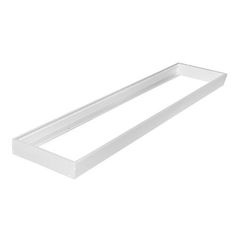 Πλαίσιο για Επίτοιχη τοποθέτηση Φωτιστικών Led Panel 30x120cm h:65mm Λευκό Αλουμίνιο Σώμα 21-301201
