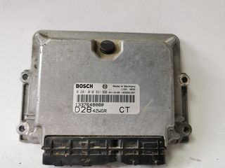 Bosch 0 281 010 931 -  1337648080 D2842W6R CT με κλειδαριά και κλειδί και ασφαλειοθήκες Εγκέφαλος  Fiat Ducato-Peugeot Boxer-Citroen Jumper  2.8L TDci