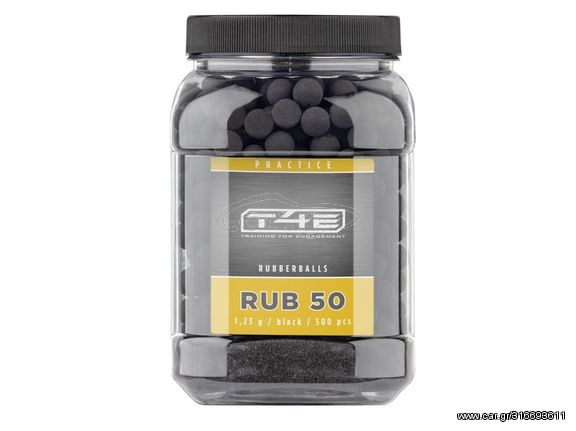 Βλήματα UMAREX T4E Practice RUBBERBALLS Cal.50 (500 τμχ) 
