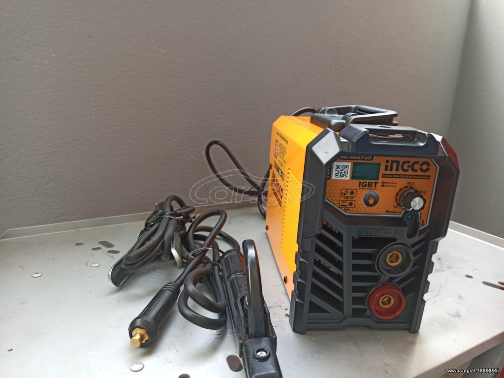 ΠΡΟΣΦΟΡΑ!!INGCO ΗΛΕΚΤΡΟΚΟΛΛΗΣΗ INVERTER 160A ΗΛΕΚΤΡΟΔΙΟΥ ΚΑΙ ΓΙΑ TIG 60% ΑΠΟΔΟΣΗ!
