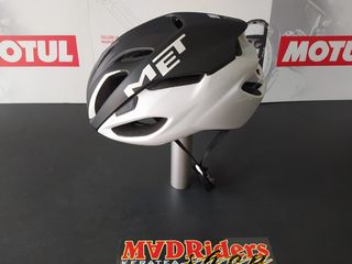 Κράνος MET Rivale black/white L59/62-thumb-2
