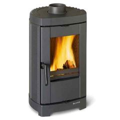 Σόμπα Ξύλου Brigitta GB 4.7kW - Μαύρο