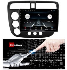 KIROSIWA HONDA CIVIC 4D (2001 - 2006) Android 10 οθόνη ( 2GB / 4GB / 6GB )