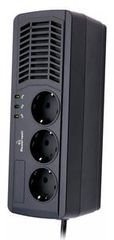 POWERTECH σταθεροποιητής ρεύματος PT-AVR1000I, 1000VA/500W, 3x schuko