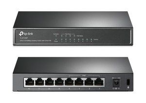 TP-LINK Desktop Switch TL-SF1008P 8 Θυρών, με 4-port POE, Ver. 5.0