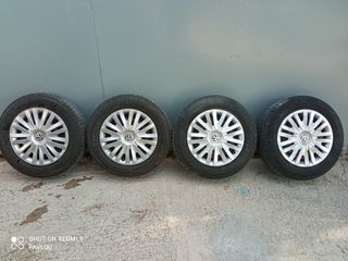 ΓΝΗΣΙΕΣ ΣΙΔΕΡΕΝΙΕΣ ΖΑΝΤΕΣ 195/65/15ΓΙΑ VW GOLF-POLO -thumb-1