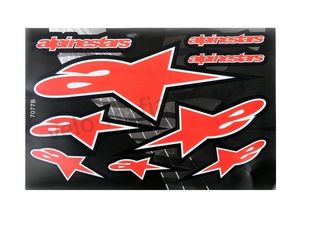 Σετ Αυτοκόλλητα ALPINESTARS  ΚΩΔ.602