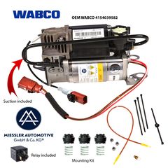 Audi A6 C6 4F κομπρεσέρ αερανάρτησης WABCO 4F0616005F