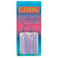 LUST FINGERS SOFT + BUMPY PURPLE 8 cm-thumb-1