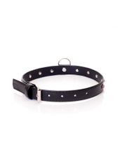 Collar - 2 cm pink crystal-thumb-1