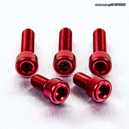 ΒΙΔΕΣ ΣΕΤ ΡΕΖΕΡΒΟΥΑΡ ALUMINIUM FUEL CAP KIT RED YAMAHA TYA280R| PRO BOLT